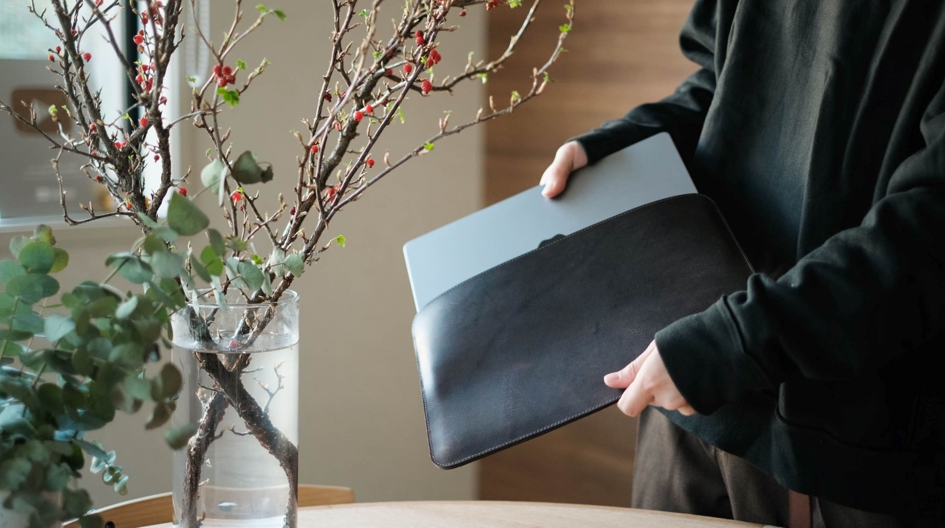Leather MacBook Case【14インチ】