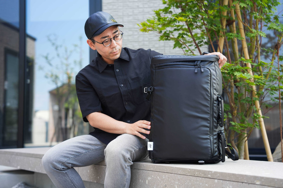どこへ行くにもこれ一つ。大容量3階建てバックパック「FLOORPACK Cargo」