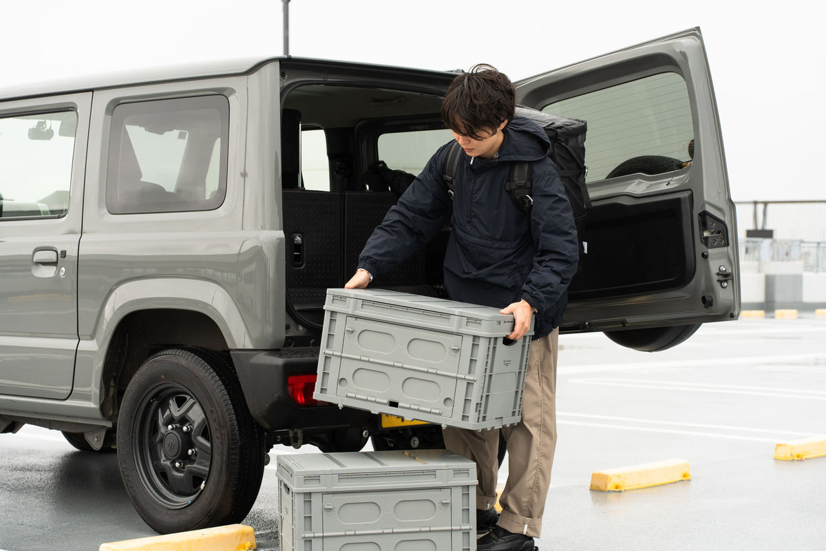 どこへ行くにもこれ一つ。大容量3階建てバックパック「FLOORPACK Cargo」