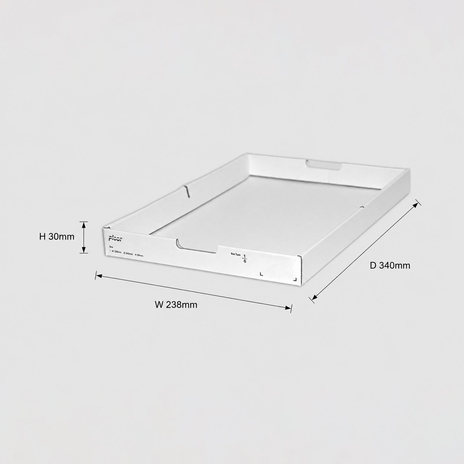 段ボールから組み立てる自分だけの収納システム「FLOORBOX」