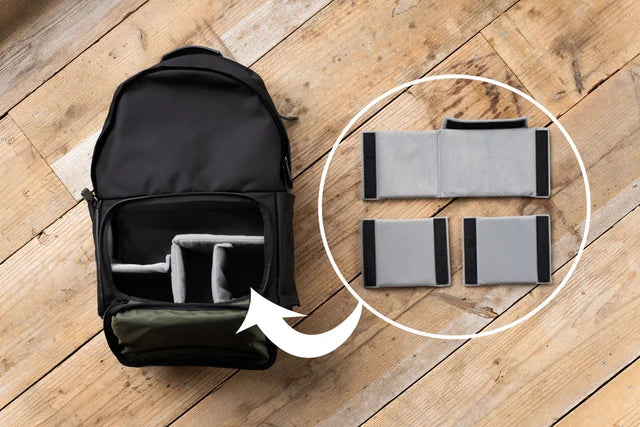 オンオフ使える2階建て構造バックパック「FLOORPACK Flex」